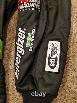 Jamie McMurray Autograph Energizer Firesuit NASCAR Driver Suit Race Used Worn