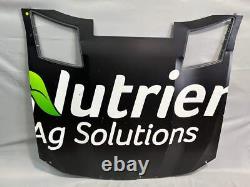 Jeb Burton #10 2021 Las Vegas Nutrien AG Solutions Nascar Hood
