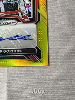 Jeff Gordon 2023 Prizm Nascar Racing Gold Auto #/10