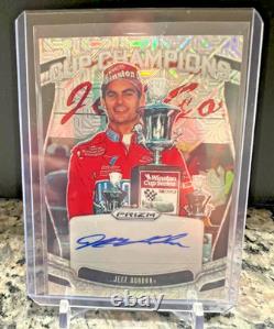 Jeff Gordon 2025 Panini Prizm Nascar Cup Champions Mojo Auto /25 DOOR # match