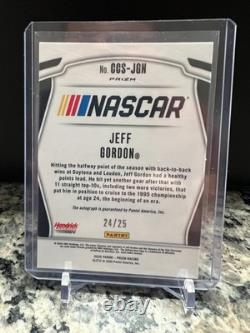 Jeff Gordon 2025 Panini Prizm Nascar Cup Champions Mojo Auto /25 DOOR # match