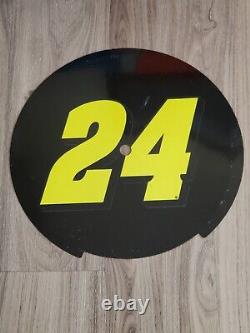 Jeff Gordon #24 NASCAR Race Used Wheel Lug Cover Hendrick Motorsports Sheetmetal