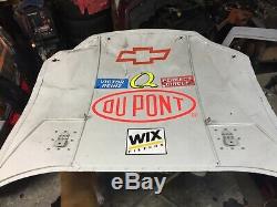 Jeff Gordon Autographed REAL Nascar Race Used Sheet Metal DoD America Supports