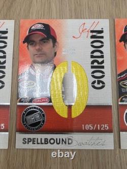Jeff Gordon Complete 2010 Spellbound Race Used Car Cover Set Hendrick NASCAR