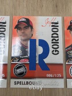 Jeff Gordon Complete 2010 Spellbound Race Used Car Cover Set Hendrick NASCAR