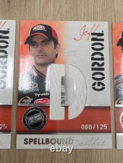 Jeff Gordon Complete 2010 Spellbound Race Used Car Cover Set Hendrick NASCAR