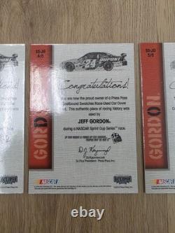 Jeff Gordon Complete 2010 Spellbound Race Used Car Cover Set Hendrick NASCAR