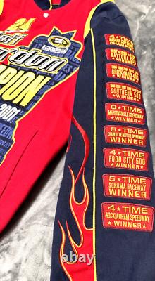 Jeff Gordon Jacket Medium Champion NASCAR Uniform Vintage JH Design Racing