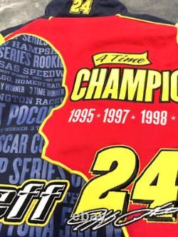 Jeff Gordon Jacket Medium Champion NASCAR Uniform Vintage JH Design Racing