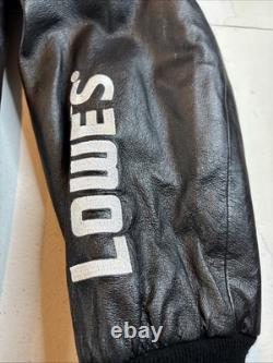 Jeff Hamilton Chase Lowes NASCAR Leather Jacket #48 Jimmie Johnson size LARGE