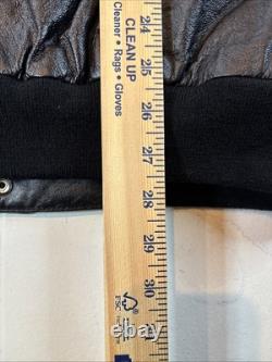 Jeff Hamilton Chase Lowes NASCAR Leather Jacket #48 Jimmie Johnson size LARGE