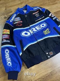 Jeff Hamilton Dale Earnhardt Jr Oreo Racing Jacket Size XL Chase Vintage