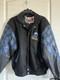 Jeff Hamilton Easy Care Motor Sports Leather Racing Nascar Jacket Sz Small