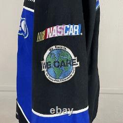 Jeff Hamilton Jacket Coat Nascar Dale Earnhardt Jr Oreo Busch Blue Ritz Racing