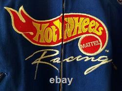 Jeff Hamilton Racing Collection Hot Wheels NASCAR Jacket XXL NICE Pre-owned cond