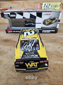 Jesse Love Dual Signed 124 NASCAR 2024 Talladega Win Die-Cast Car