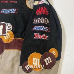 Jh Design Nascar M&m Robert Yates 38 Jacket Size M Nascar MM Black & Beige