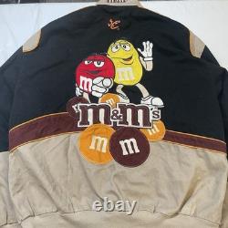 Jh Design Nascar M&m Robert Yates 38 Jacket Size M Nascar MM Black & Beige