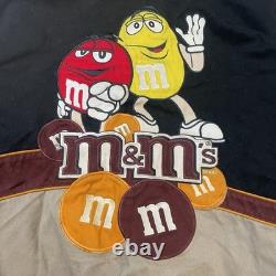 Jh Design Nascar M&m Robert Yates 38 Jacket Size M Nascar MM Black & Beige