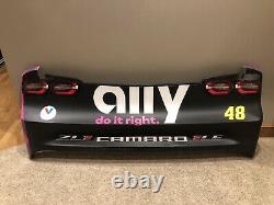 Jimmie Johnson 2020 Ally Race Used Rear Bumper Panel Nascar Sheetmetal Pocono
