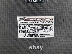 Jimmie Johnson 2024 Kansas Crash 2024 ADVENT HEALTH Race used Decklid Sheetmetal