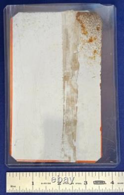 Jimmie Johnson Autographed Race Used Sheetmetal 2001 Excedrin Busch #92 NASCAR