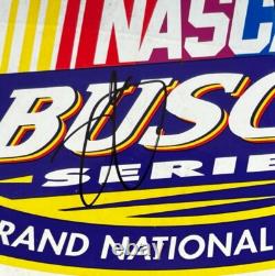 Jimmie Johnson Autographed Race Used Sheetmetal 2001 Excedrin Busch #92 NASCAR