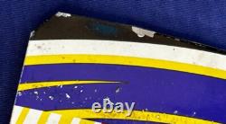 Jimmie Johnson Autographed Race Used Sheetmetal 2001 Excedrin Busch #92 NASCAR
