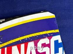 Jimmie Johnson Autographed Race Used Sheetmetal 2001 Excedrin Busch #92 NASCAR