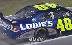 Jimmie Johnson Autographed Race Used Sheetmetal Homestead Car NASCAR Chad Knaus