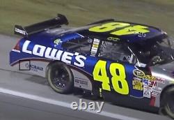 Jimmie Johnson Autographed Race Used Sheetmetal Homestead Car NASCAR Chad Knaus