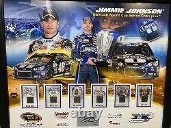 Jimmie Johnson NASCAR Cup Series RACE USED Signed Autographed FANATICS LIMITED