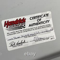 Jimmie Johnson NASCAR Race Used Car Piece Sheetmetal C Post Hendrick