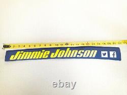 Jimmie Johnson Signed 2017 Lowes Name Rail Nascar Race Used Sheetmetal Rare