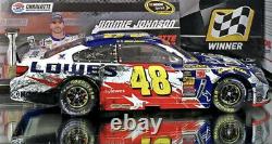 Jimmie johnson 2014 NASCAR Saulutes Charlotte Raced Version Win 1/24