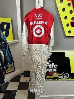 Jimmy Spencer #41 Fujifilm Autographed Team Issued Crew Nascar Used Firesuit
