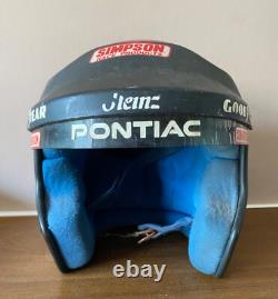 Jimmy Spencer Vintage Nascar Race Used worn Heinz Helmet