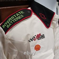 Joe Gibbs Racing Dale Jarrett #18 Interstate Team Issue Large Crew Shirt NASCAR