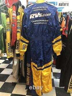 John Andretti Winegard Busch Series Nascar Nomex Race Used Drivers Firesuit