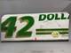 John Hunter Nemechek #42 2026 Martinsville 1 Dollar Tree Nascar Door Panel