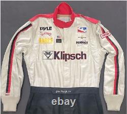 John Paul Jr Game Used Nascar Car Racing Simpson Track Suit Shirt Pants Klipsch