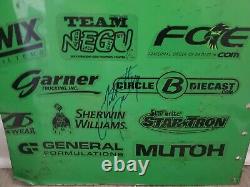 Jonathan Davenport #7 Signed 2023 Bristol Dirt Nascar Race Used Truck Sheetmetal
