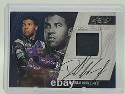 Jordan 2017 Absolute Racing Bubba Wallace Auto Race Used Patch RPA ON CARD AUTO