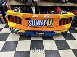 Josh Berry #4 Sunny D 2024 Richmond Nascar Race Used Rookie Rear Bumper #7019