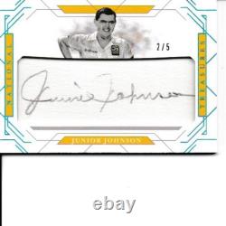 Junior Johnson Cut Auto 2020 Panini National Treasures Racing #2 / 5