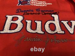 Junior Johnson Race Used Autographed Budweiser NASCAR Pit Uniform 2 Pants