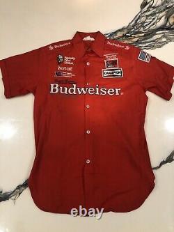 Junior Johnson Race Used Autographed Budweiser NASCAR Pit Uniform 2 Pants