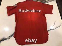 Junior Johnson Race Used Autographed Budweiser NASCAR Pit Uniform 2 Pants