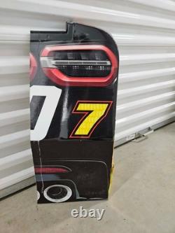Justin Allagier #7 2025 Watkins Glen Bumper Panel Sheet Metal Race Used NASCAR