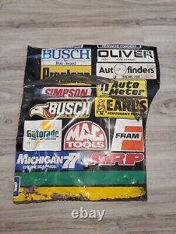 Kenny Wallace #36 1991 Race Used Sheetmetal continency Panel COX LUMBER Nascar